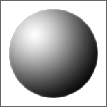 �O���[�X�P�[���ɂ�鋅�̕`���